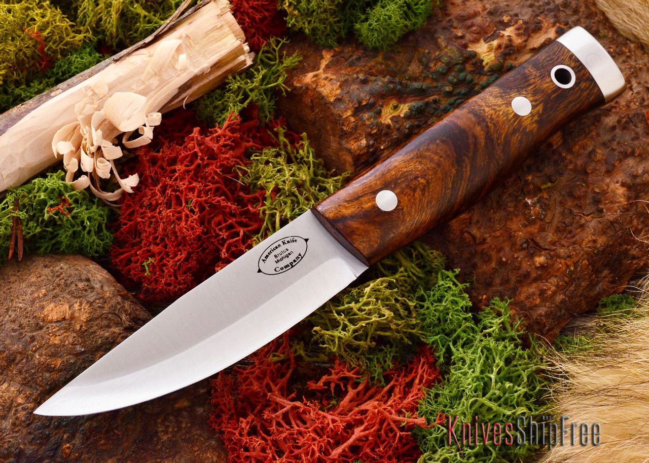 American Knife Company Compact Forest Desert Ironwood Black Liner 2